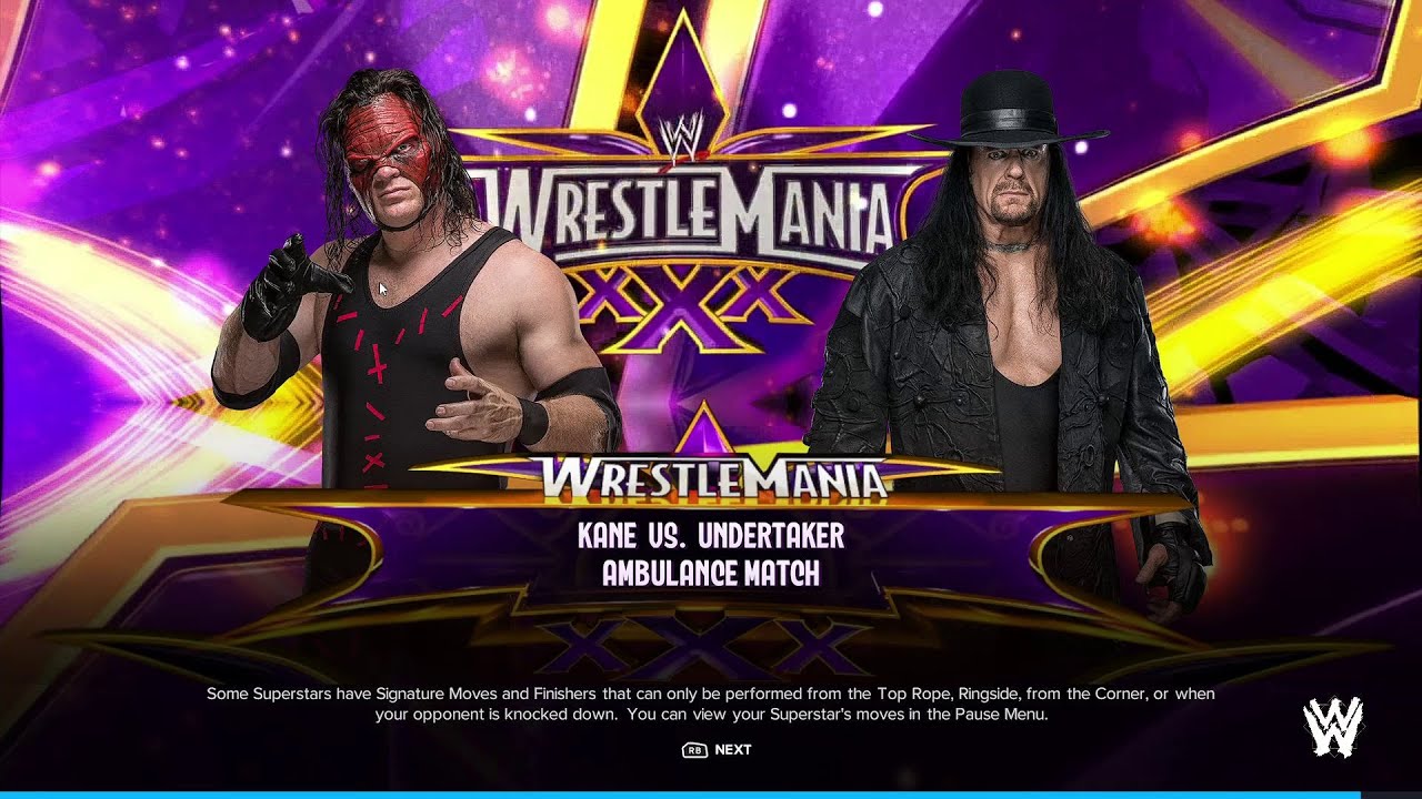 WWE 2K24 Kane Vs Undertaker Ambulance Match!