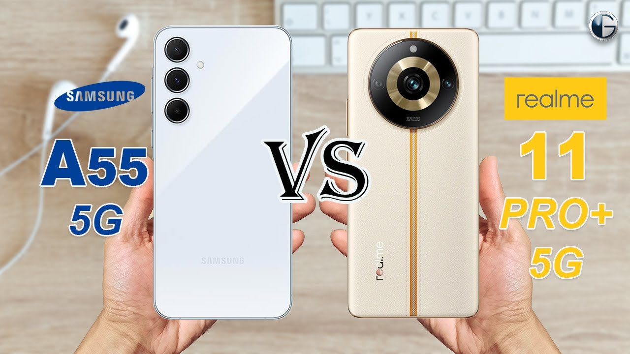 SAMSUNG A55 VS REALME 11 PRO PLUS || Full Specs Comparison