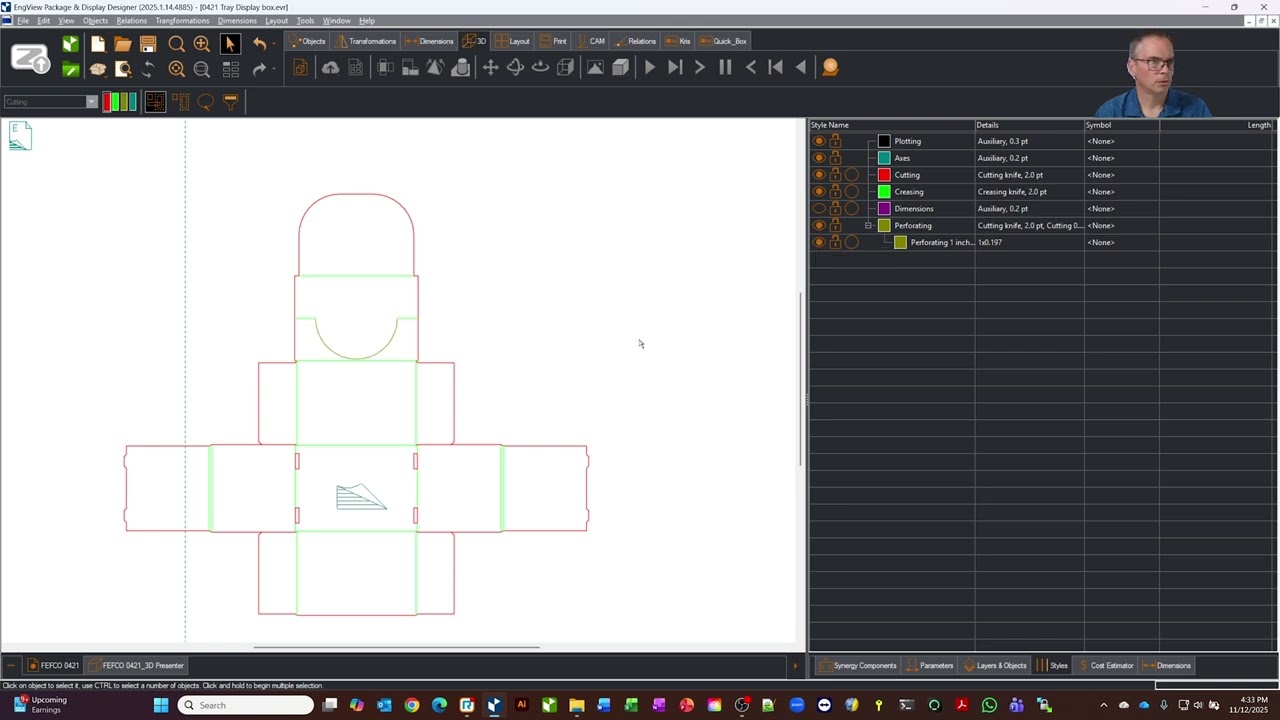Working with EngView Line Styles