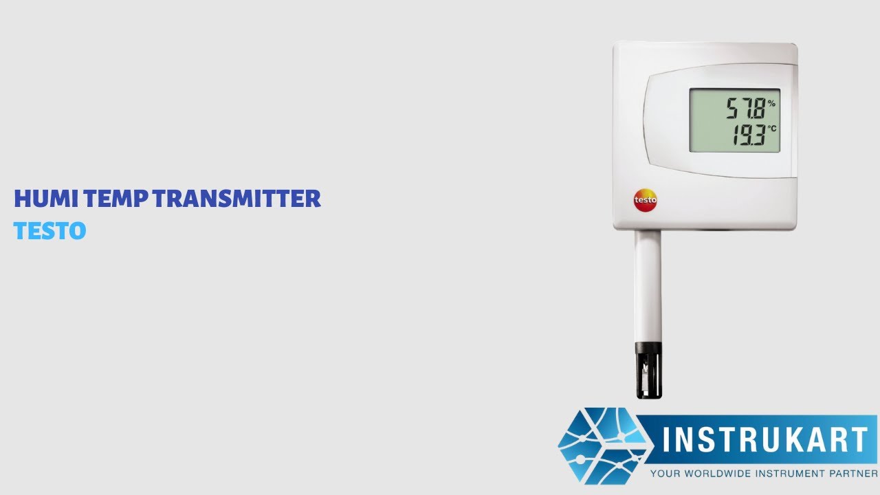 Testo 6621 Temperature and Humidity Transmitter| Instrukart