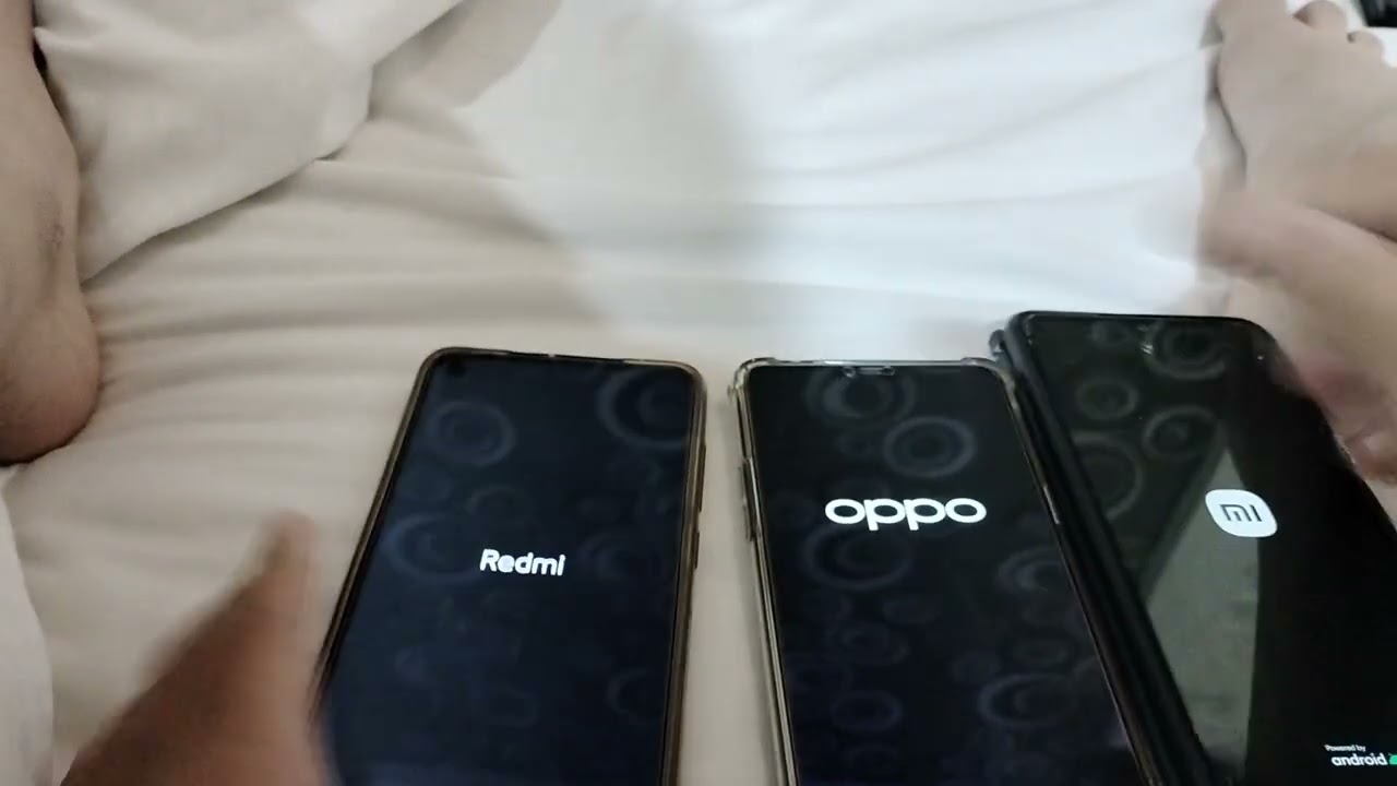 無字幕，my Chad has a oppo r16 and note11 pro and not 9 startup and shutdown
