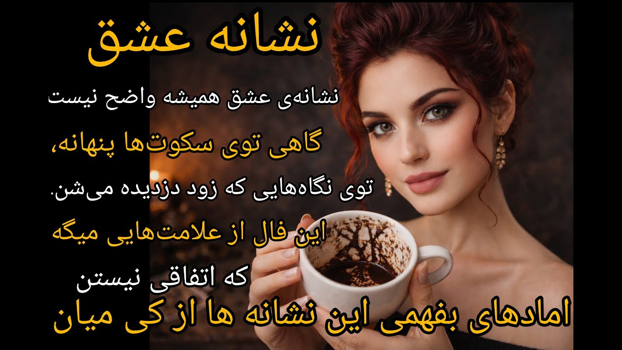 فال قهوه 🔱نشانه  عشق در فنجون قهوه ☕❤️