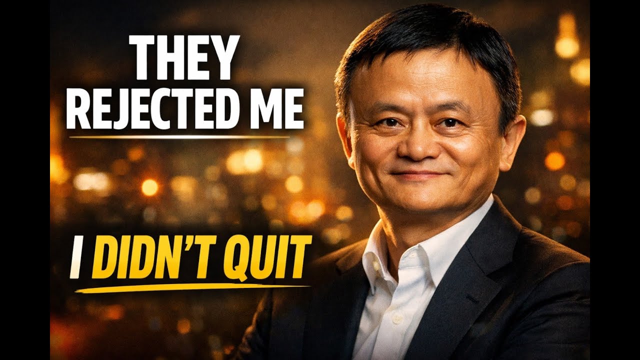 They Rejected Me, I Didn’t Quit | A Powerful Motivational Speech Inspired by Jack Ma