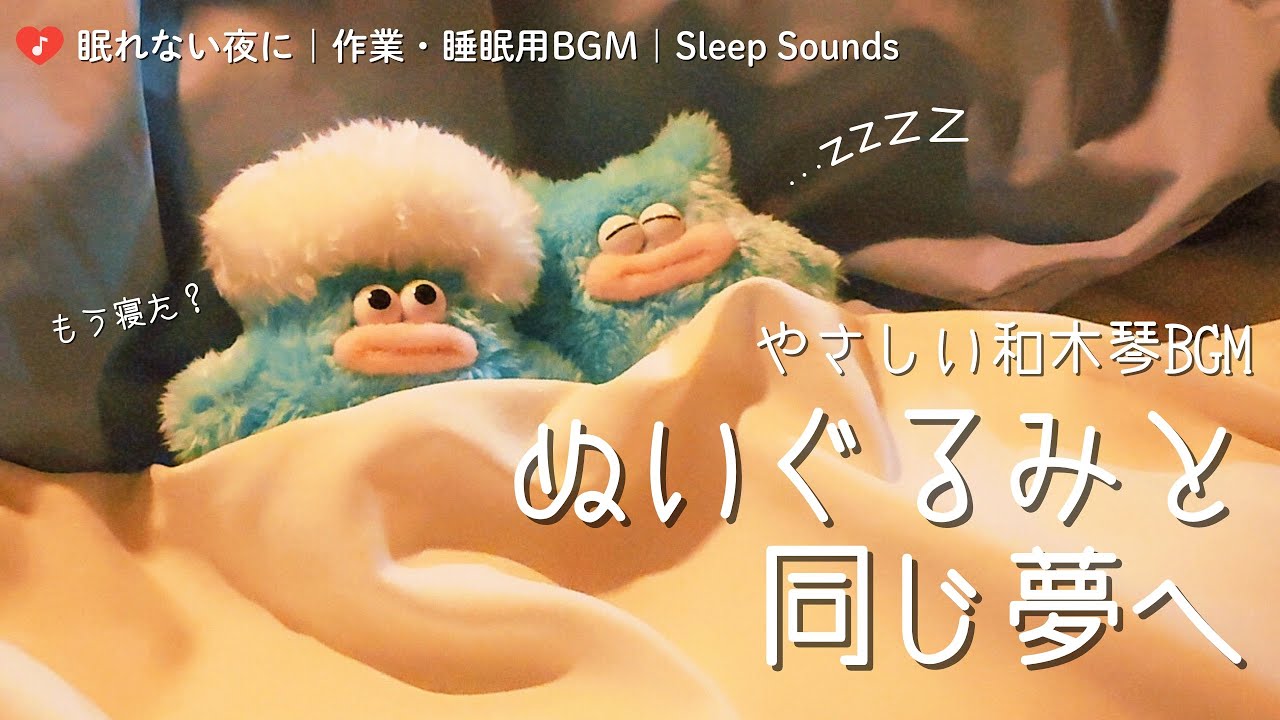 【睡眠・作業用BGM】ぬいぐるみと同じ夢へ🧸Sleep Sounds for Deep Focus & Rest【寝落ち】