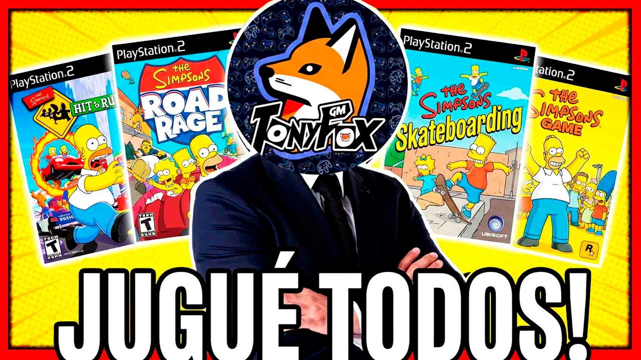 He jugado TODOS los juegos de LOS SIMPSON en PlayStation 2 🍩
