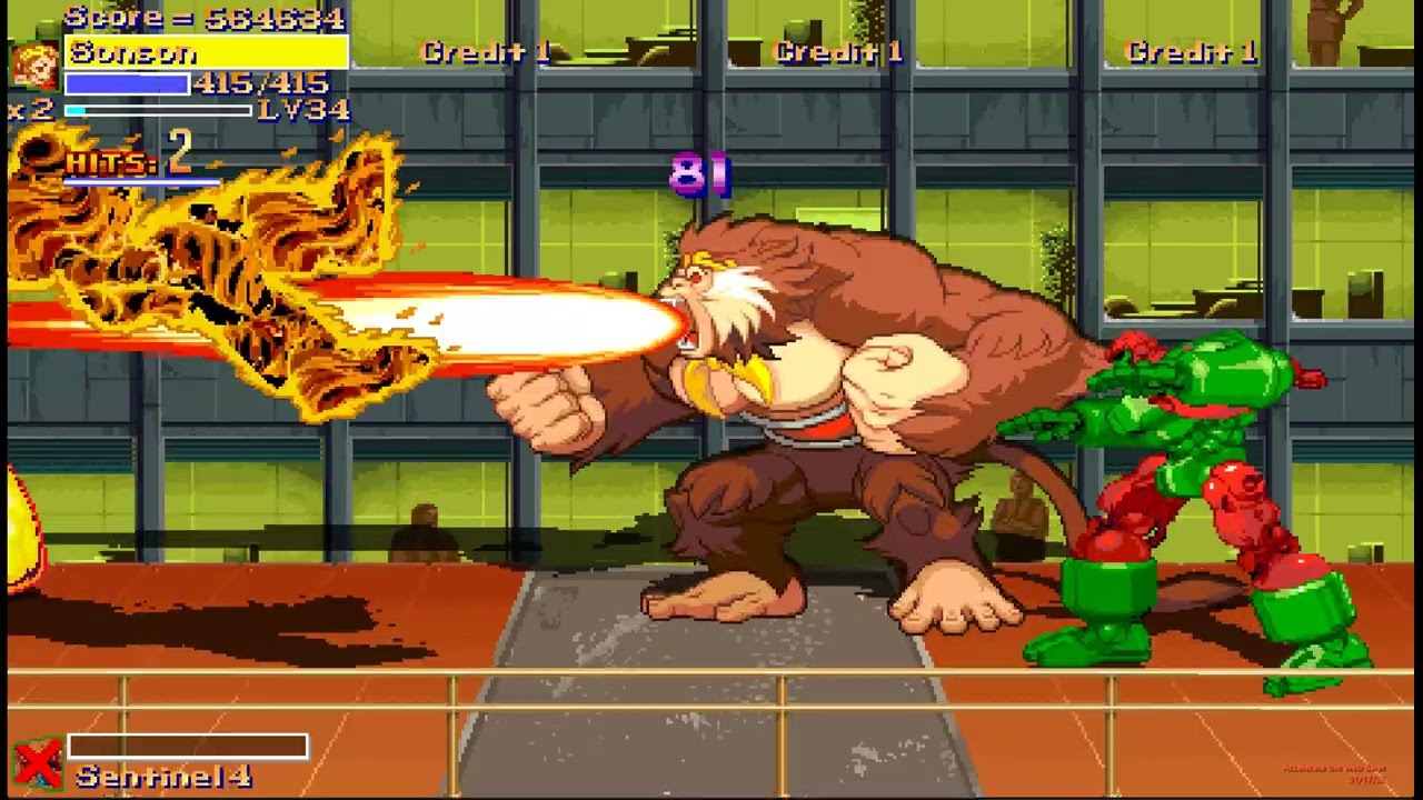 Final Fight LNS Ultimate v4.3 Marvel Stage, Napalm Version Chatacters TEST | OpenBoR Games