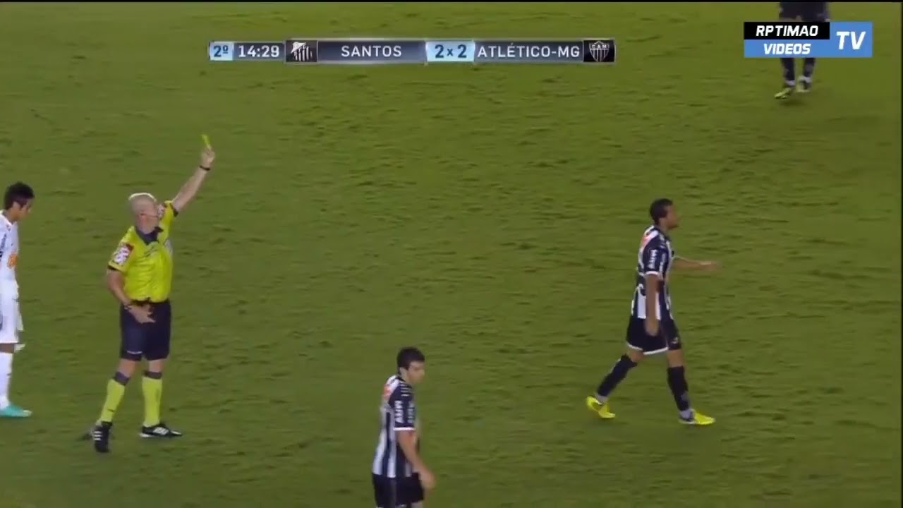Santos 2 x 2 atlético mineiro brasileirão 2012