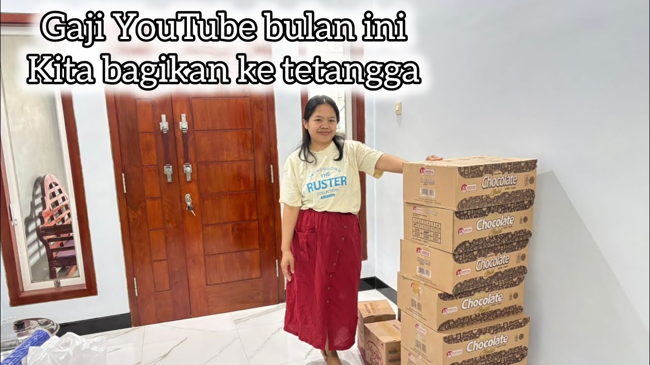 Gaji YouTube bulan ini kita bagikan ke para tetangga ‼️