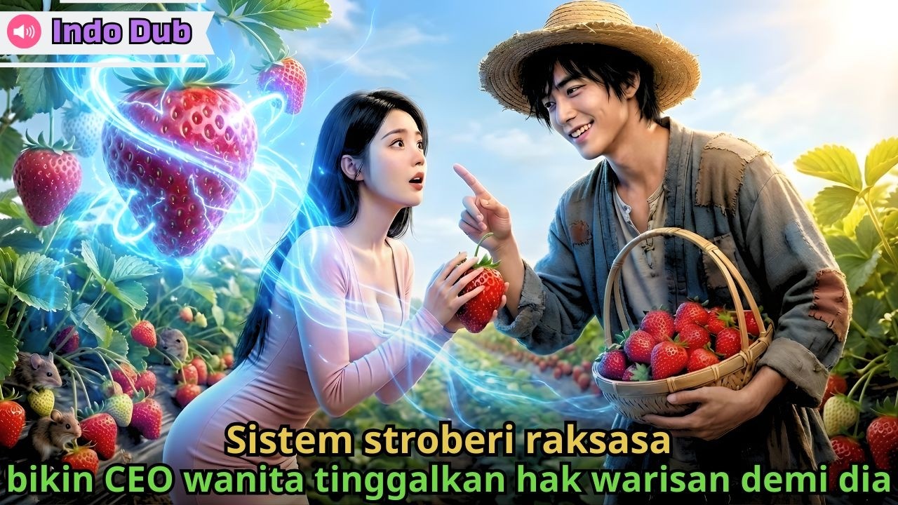 Pria miskin isekai miliki sistem stroberi raksasa, CEO wanita tinggalkan warisan demi dia