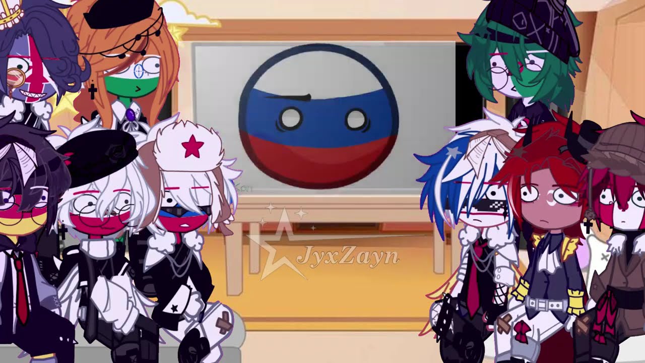 Countryhumans react to // gacha // countryhumans // Warning: Ships. // gacha memes