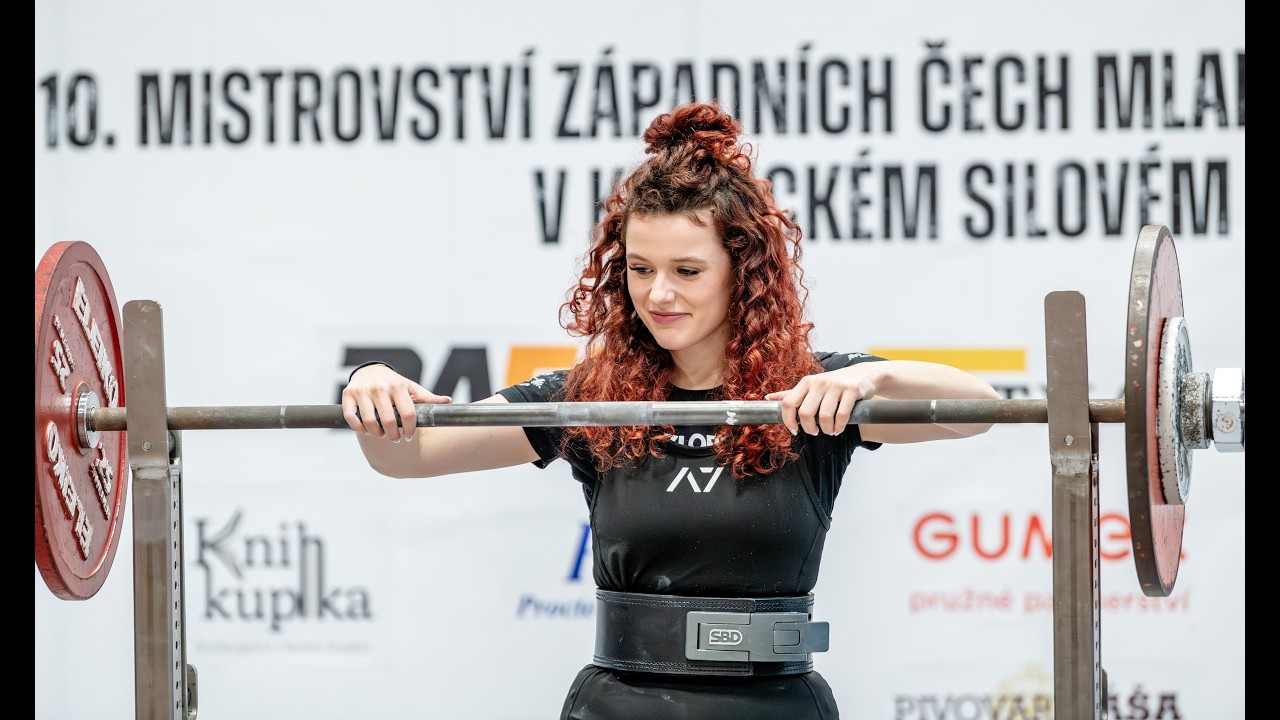 Mistrovství západních Čech juniorů a mladších juniorů v klasickém silovém trojboji 2026 - sestřih