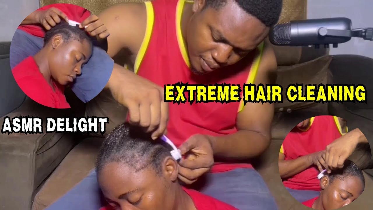 ASMR 💫 EXTREME HAIR CLEANING