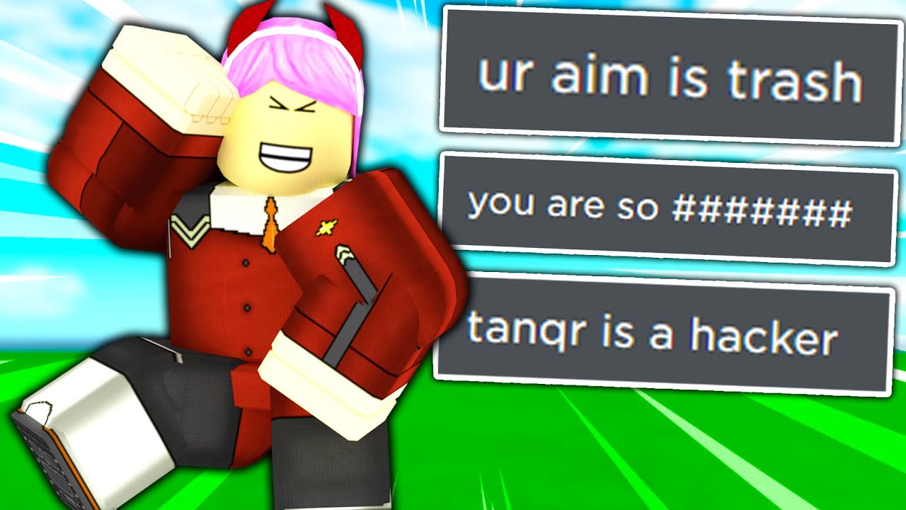 Я встретил токсичного хейтера, поэтому я сразился с ним 1 на 1.. (Roblox Arsenal)