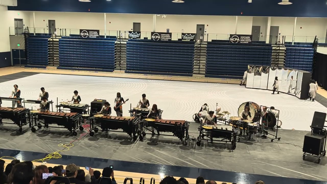 West Park Panther Indoor Percussion performs 
