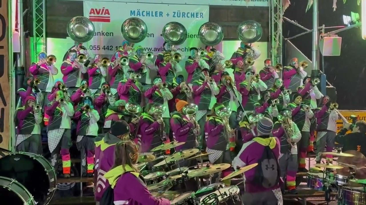 Aline - Dabu Fantastic gespielt von Guggenmusik Stockberg-Schränzer im Januar 2026