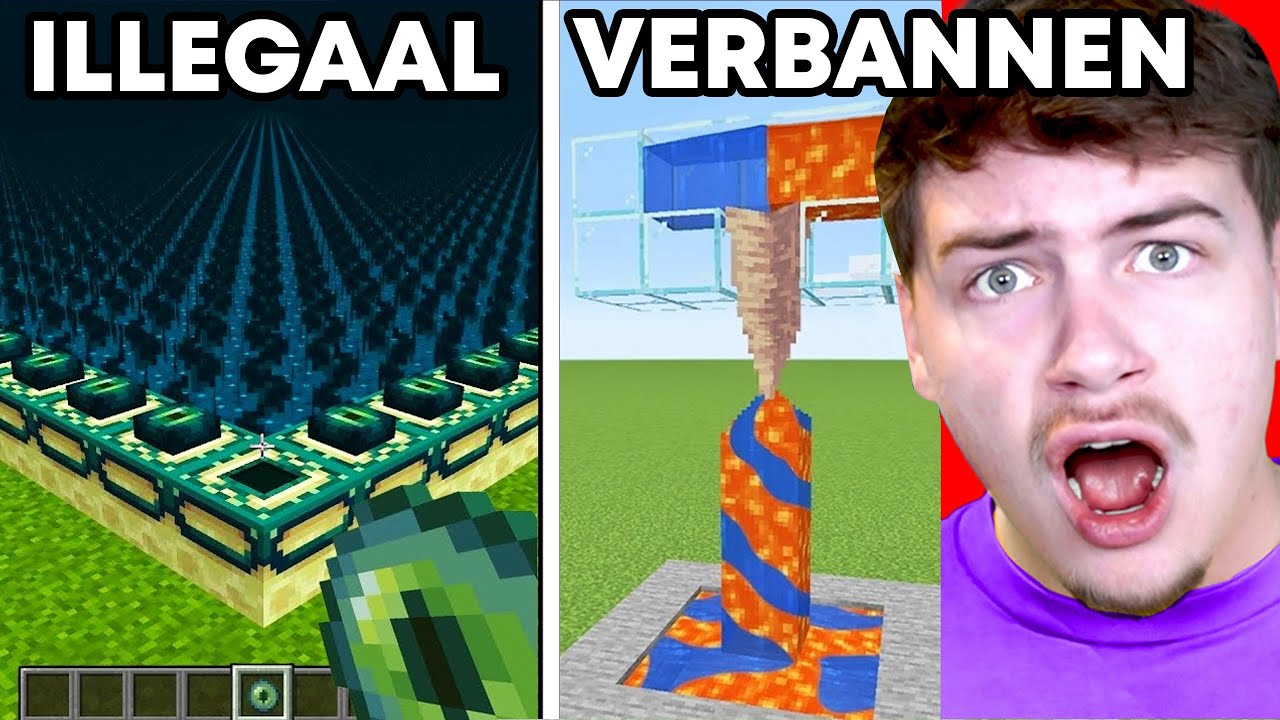 50 Minecraft Experimenten Testen!