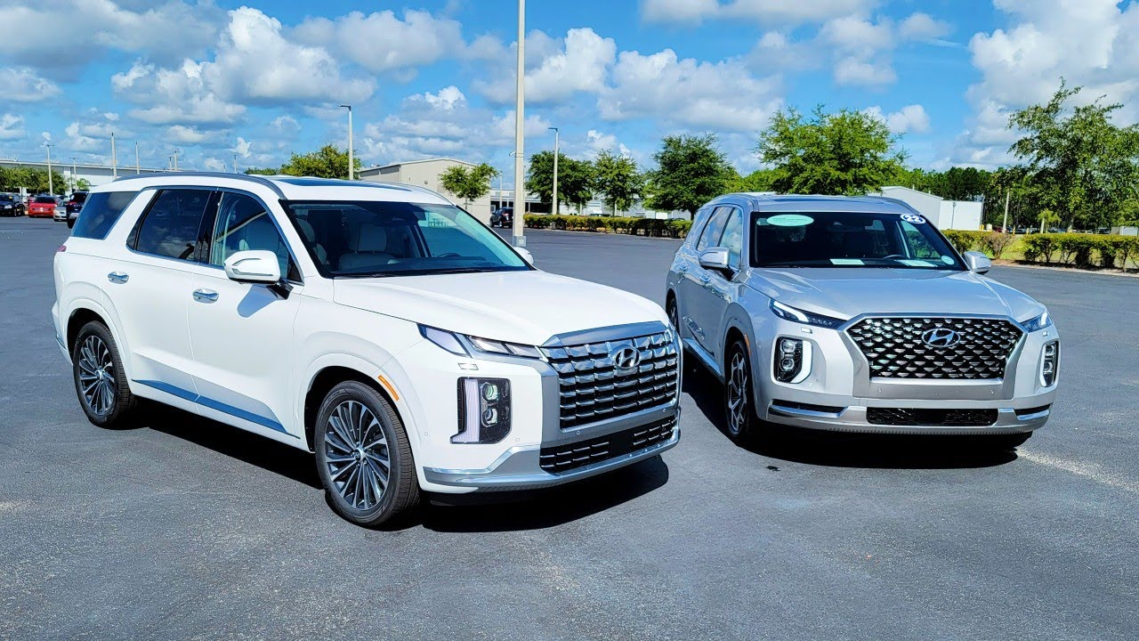 В ЧЁМ РАЗНИЦА? Каллиграфия Hyundai Palisade 2022 и 2023 годов