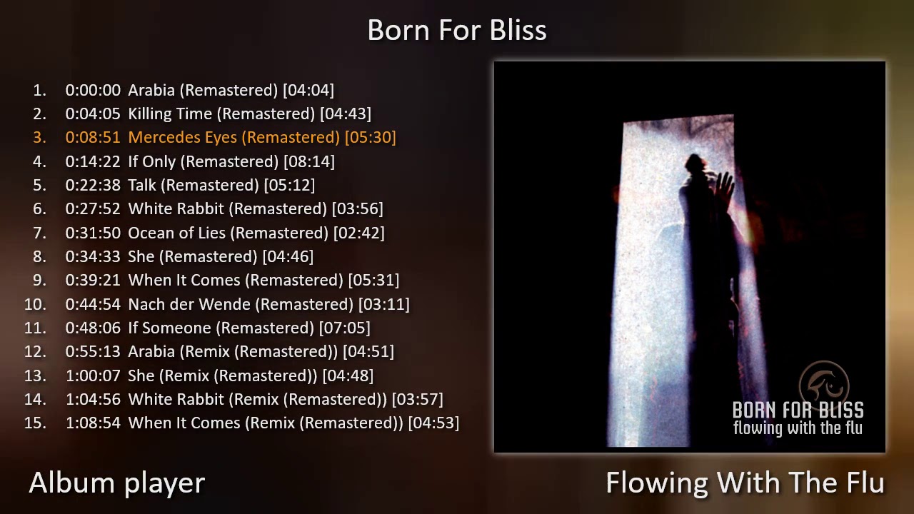 Born For Bliss - Flowing With The Flu (Full Album Player) [ Wave-Rock ]