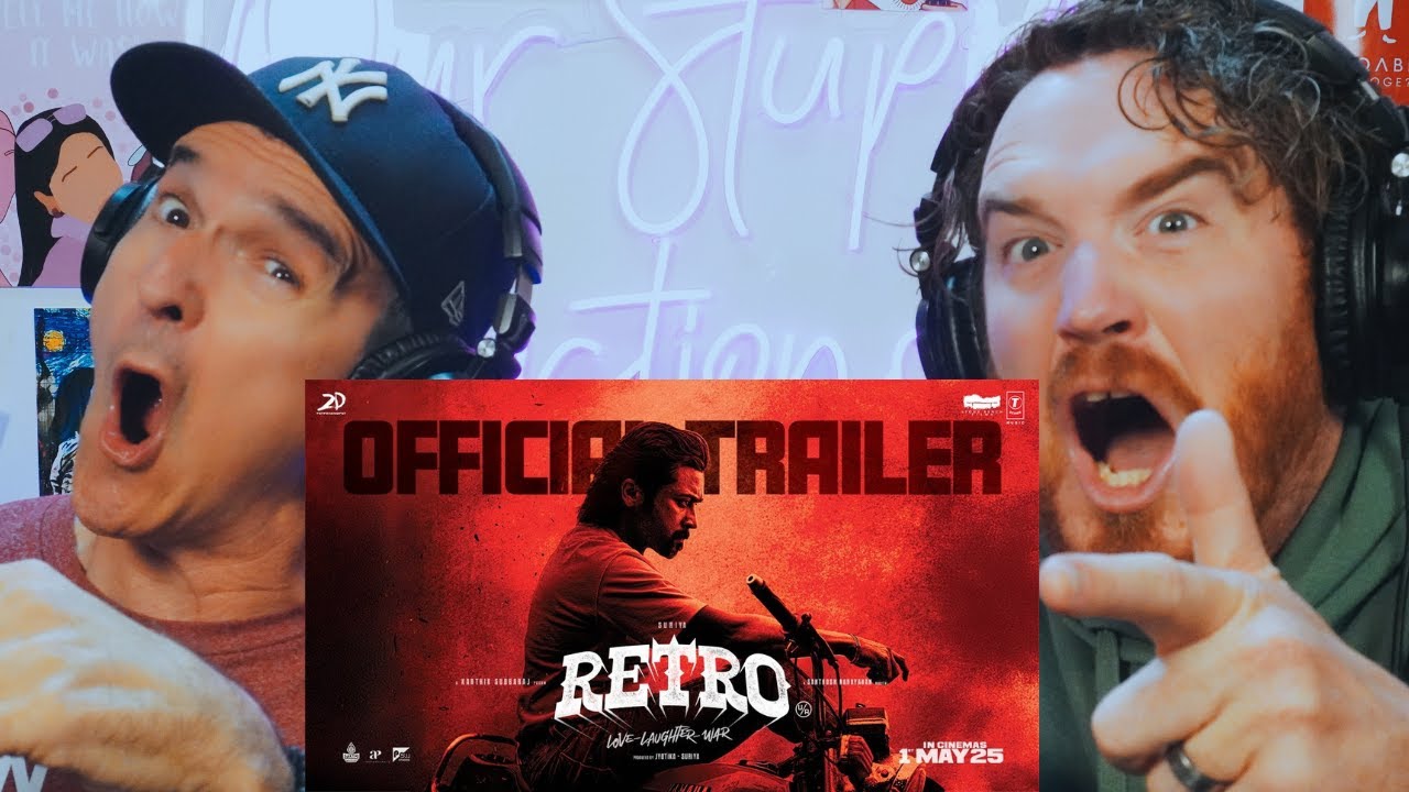 Retro Trailer | Suriya | Pooja Hegde | Karthik Subbaraj | REACTION!
