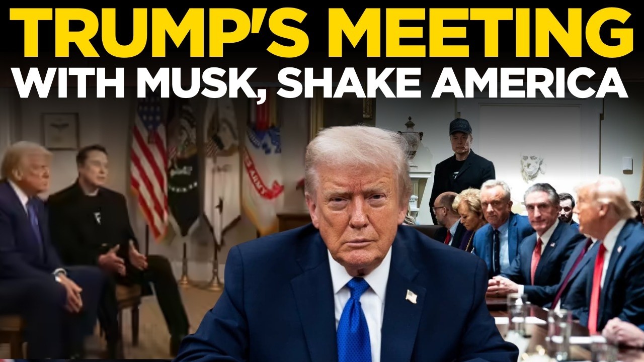 Trump-Elon LIVE | ‘Musk Is Going To…’ , US President’s ‘EXTRAORDINARY’ Press Briefing In Oval Office