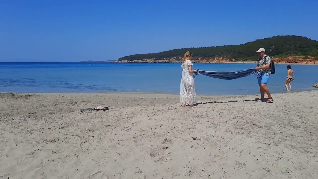 BEACH WALK MENORCA Platja de Sant Adeodato ( Santo Tomas) #beachwalk #santotomas