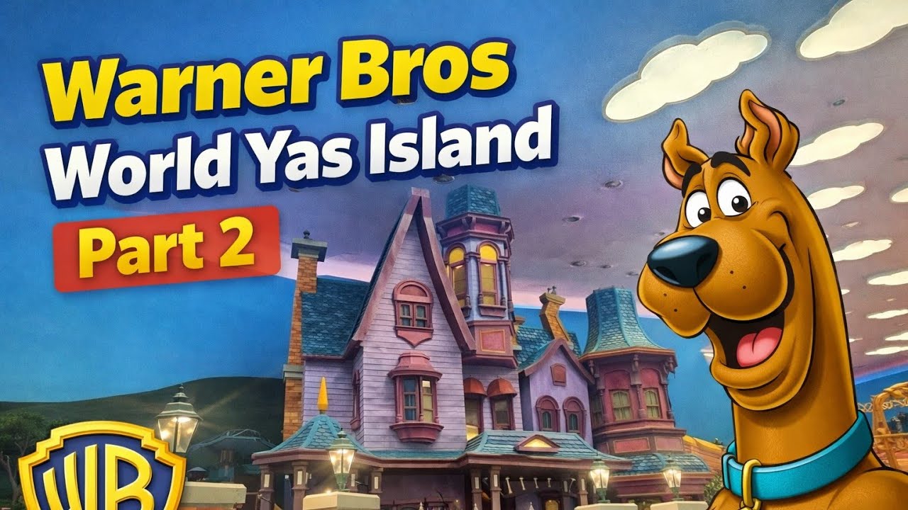 Warner Bros World Yas Island | Part 2 | Family Fun