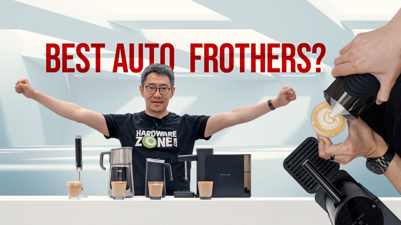 Make Latte Art at Home Without an Espresso Machine! Milk Frothers Compared