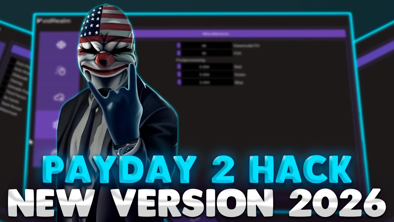 [Updated] Payday 2 Cheat Menu PC 2026 / Free Aimbot, ESP & Undetected Hack Tool