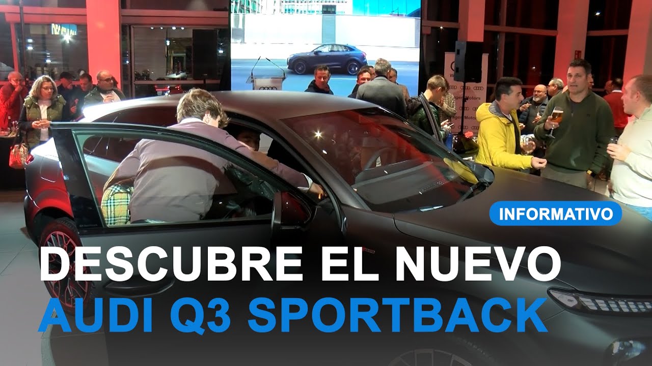 Gran expectación en el lanzamiento del nuevo Audi Q3 Sportback