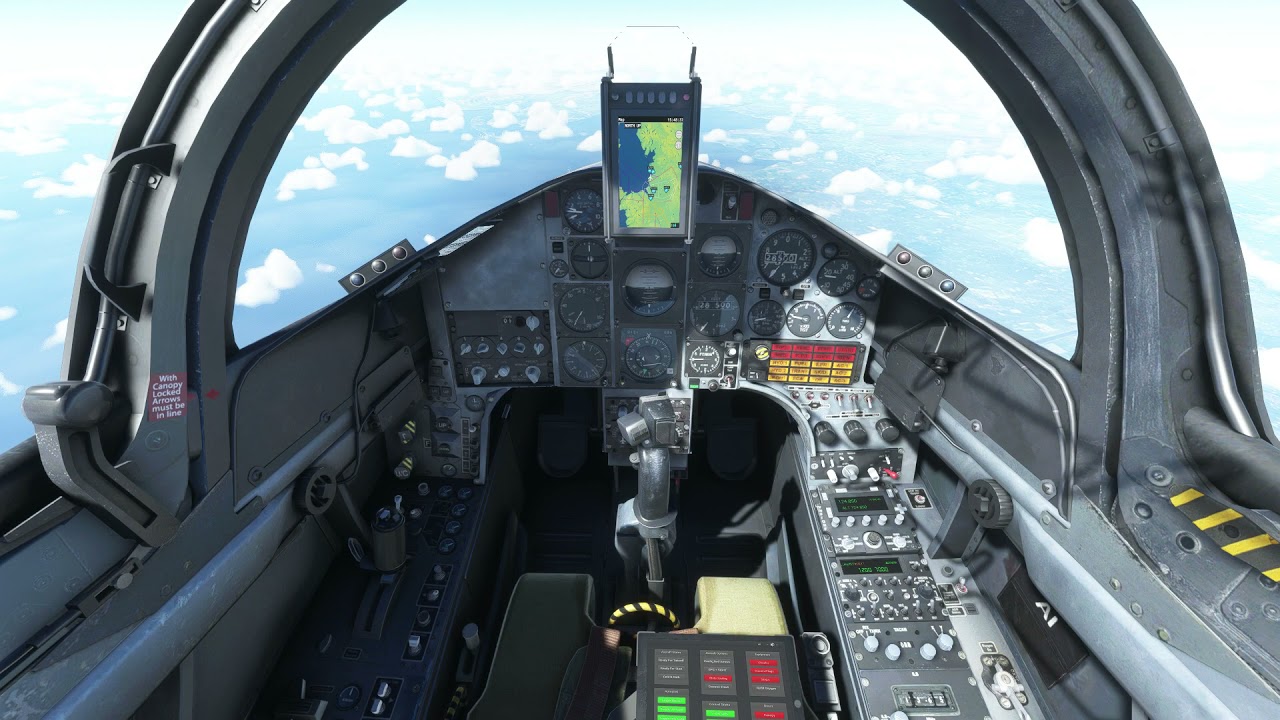 Just Flight - Hawk T1/A Advanced Trainer MSFS Preview Video - EFB Tablet