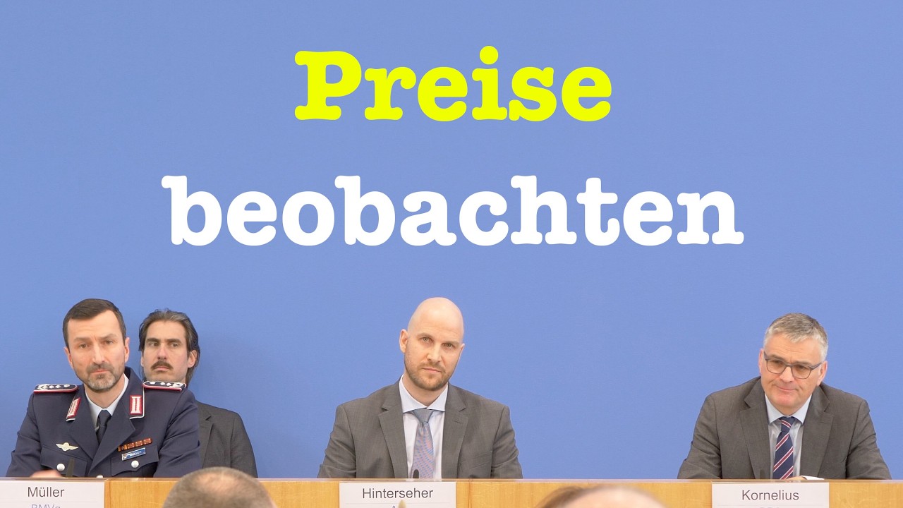 9. März 2026 - Regierungspressekonferenz | Komplette BPK