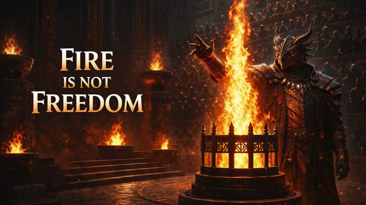 Fire Is Not Freedom (Vôreth Kház) | Dragonkin Choral Metal Hymn
