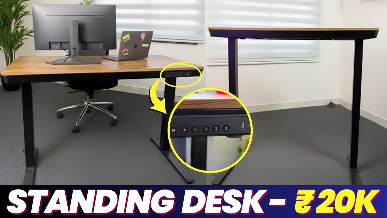 [NEW 2026]🔥Best Height Adjustable Desk in India 2026🔥Best Standing Desk Under ₹20,000 to ₹30,000