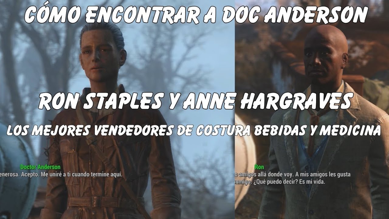 Fallout 4 - How to Find Doc Anderson, Ron Staples, and Anne Hargrave, the Best Sellers