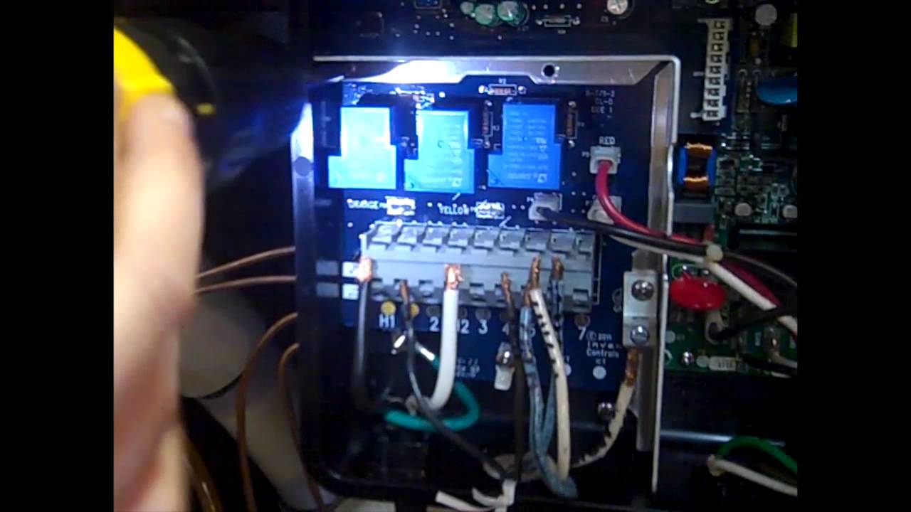 Hot Spring Spas Heater Relay Board replacement (new style)