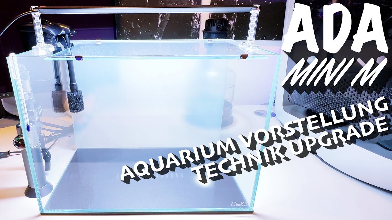 ADA Mini M - Aquarium Vorstellung & Technik Upgrade