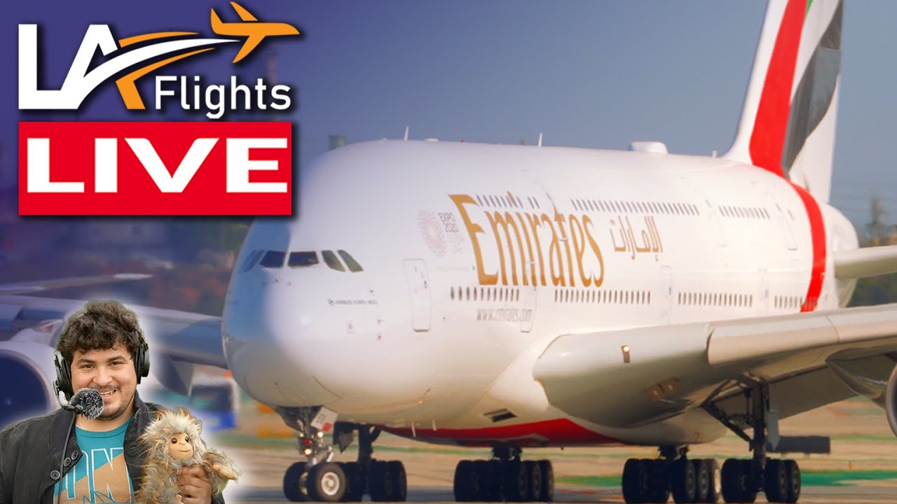 🔴LIVE LOS ANGELES PLANE SPOTTING!