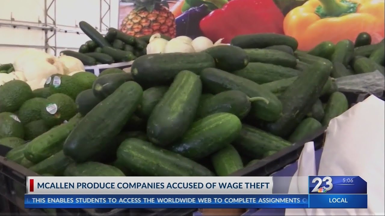 Produce industry wage dispute