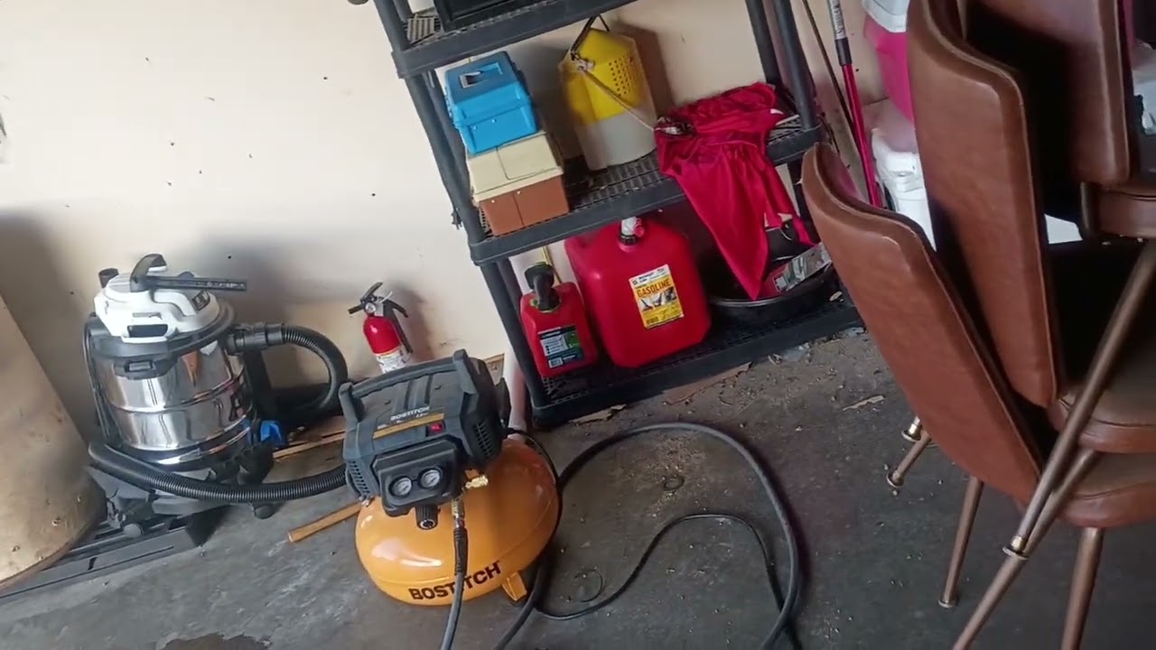 Saturday garage morning 