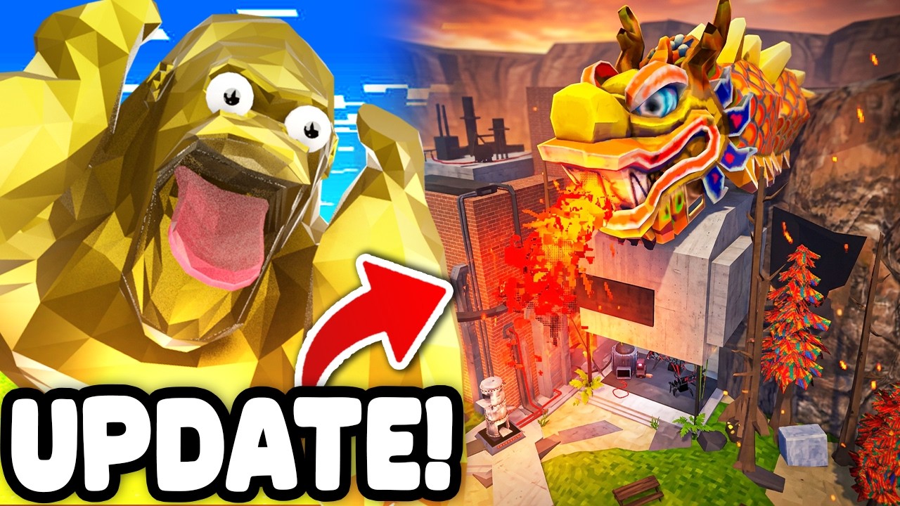 NEW DRAGON MONSTER UPDATE is INSANE in Animal Company! (Animal Company VR)