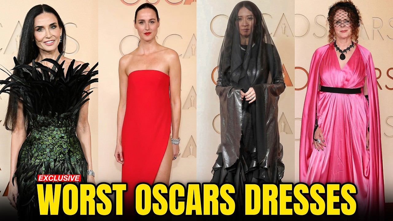 The 13 WORST Dressed Celebrities at the 2026 Oscars!