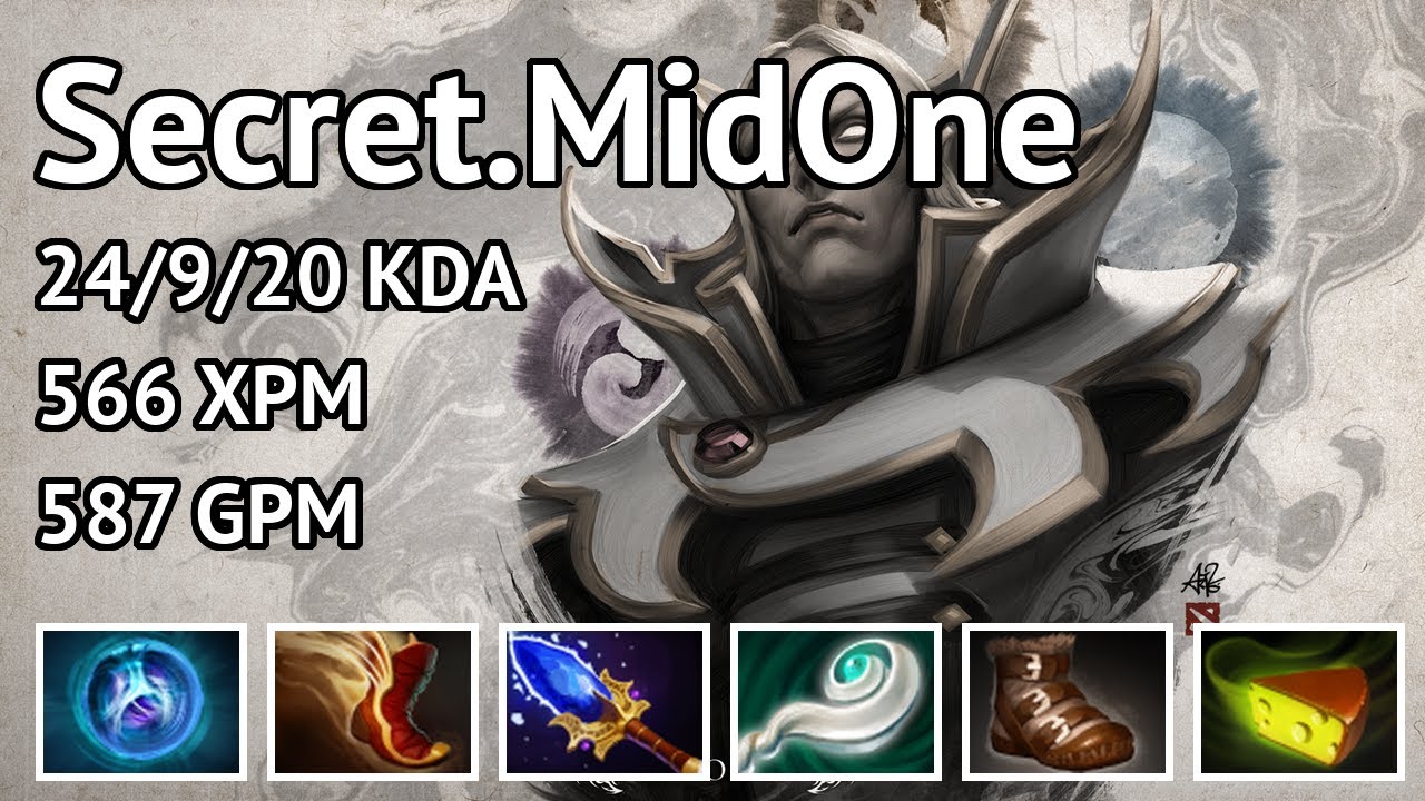 Dota Memories Secret.MidOne - Invoker highlights - Game 3847486008 - Dota 2