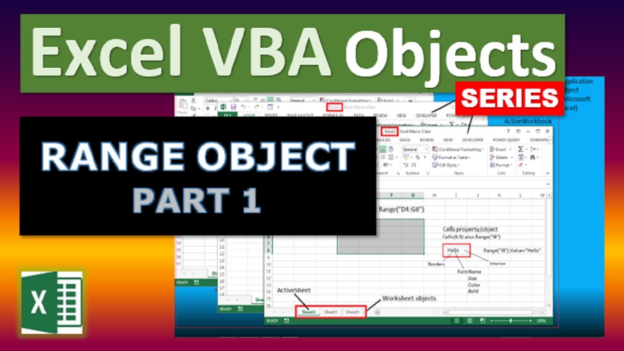 Объекты Excel VBA: Объект Range (Часть 1)