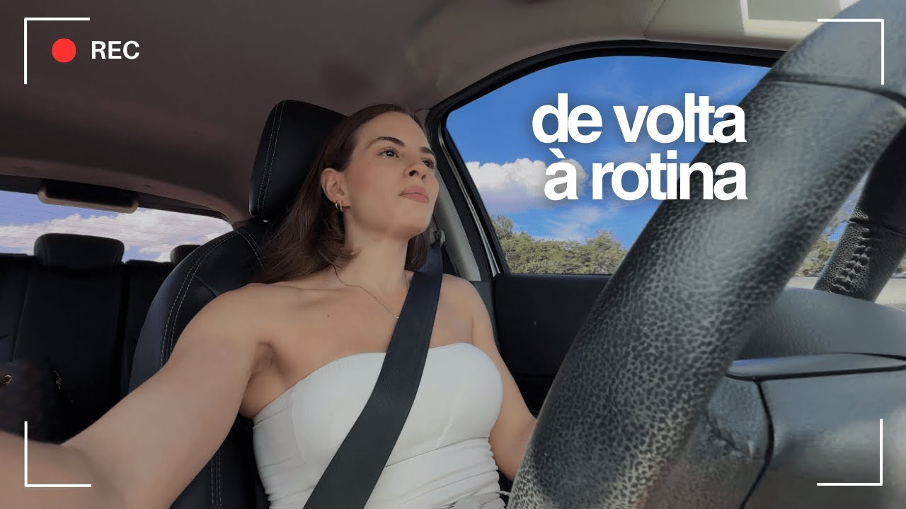 vlog da semana: comprinhas EUA, de volta &agrave; rotina, nova rotina de skincare