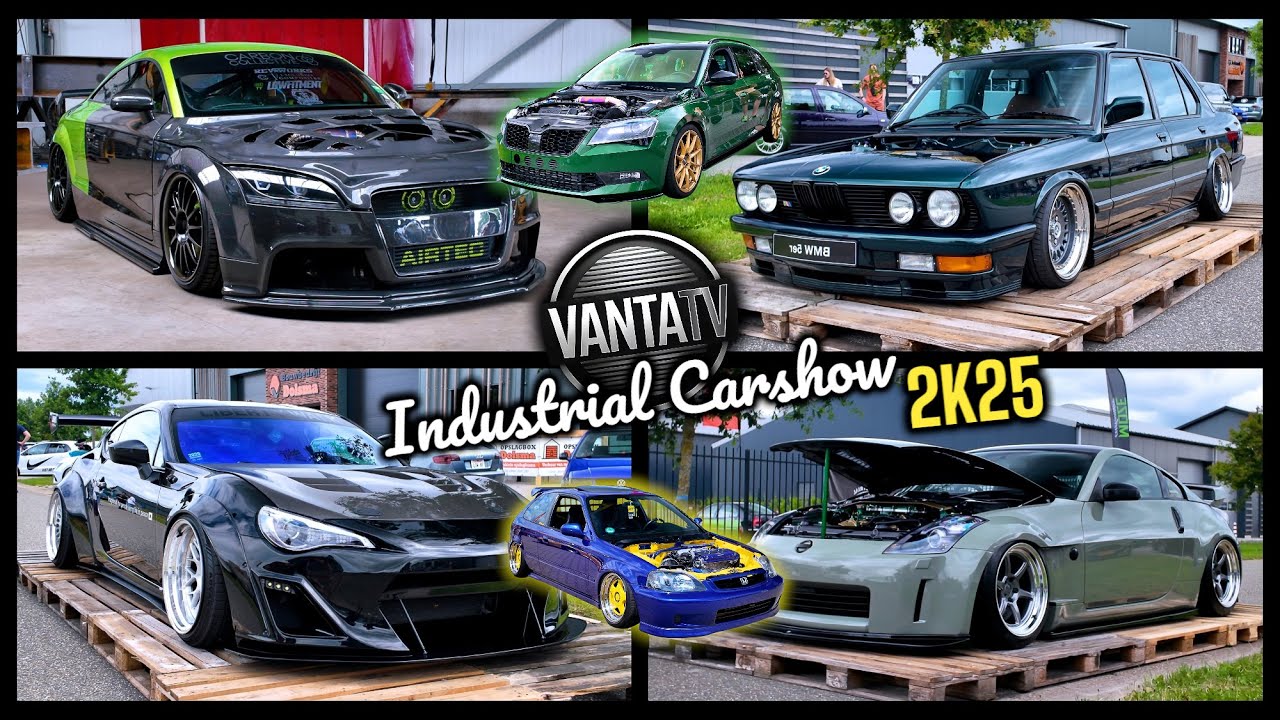 Industrial Carshow 2K25 | INSANE Widebody, Stanced & Bagged Builds at Dwingeloo’s Rawest Car Event!