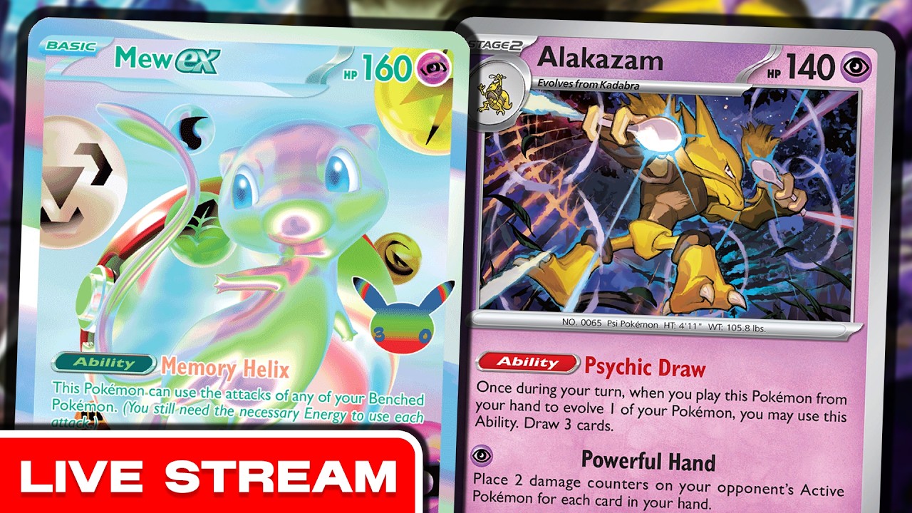 Tournament w/Alakazam Dusknoir + Tournament w/Crustle - Stream VOD