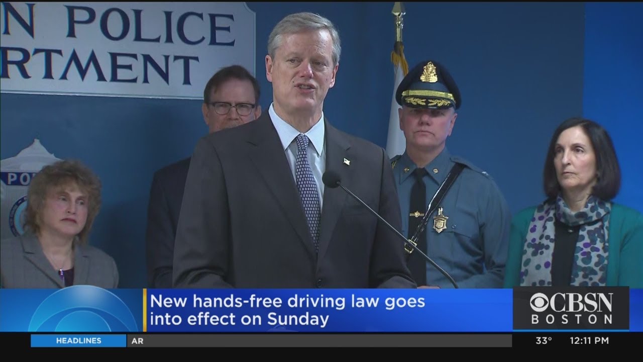 Baker Reminds Drivers Hands-Free Phone Law Goes Into Effect Sunday