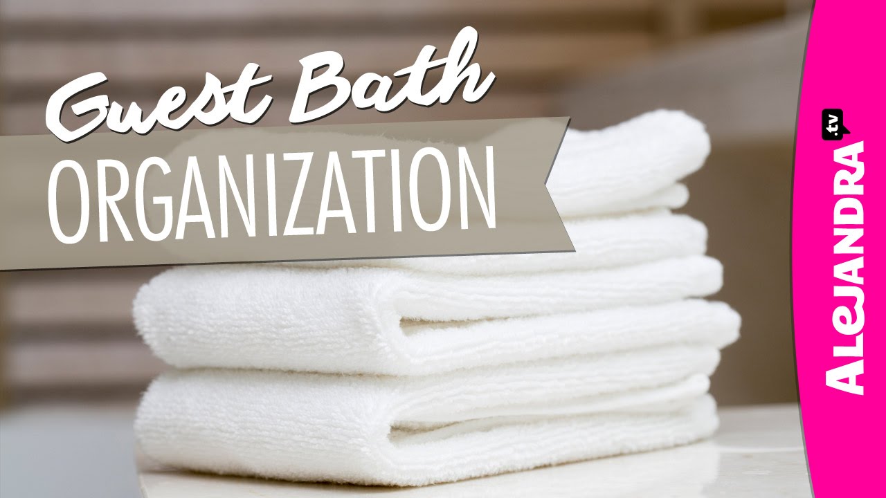 Guest Bathroom Organization Ideas & Tour (Part 2 of 2)