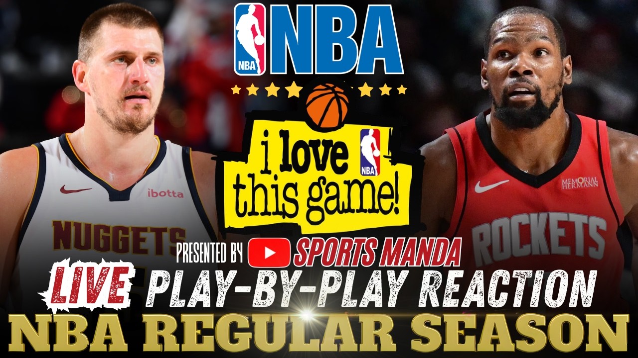 🔴DENVER VS ROCKETS │ 2026 NBA REGULAR SEASON - Basketball Play-By-Play Reaction & Scoreboard