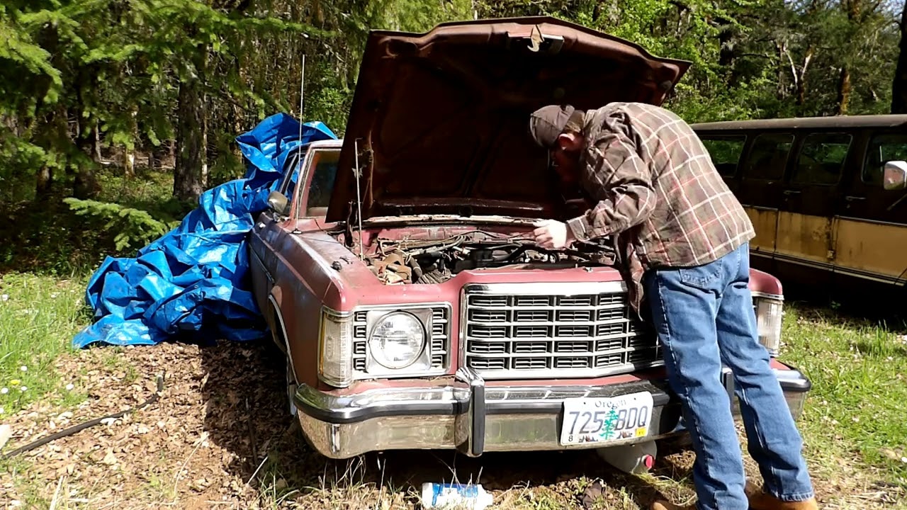 Starting A 77 Ford Granada